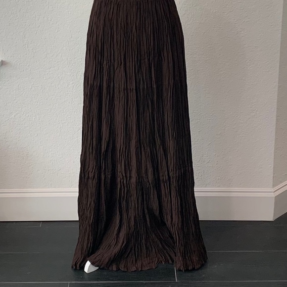 Double D Ranch Brown Maxi Skirt - Picture 2 of 2